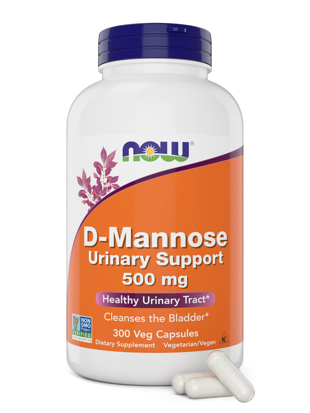 D-Mannose 500 mg 300 Capsules Vegan Supplement T815624