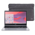 Chromebook 315 Laptop Intel Celeron N4000 15.6 HD 4GB 64GB eMMC Chrome OS Pure Silver N76993