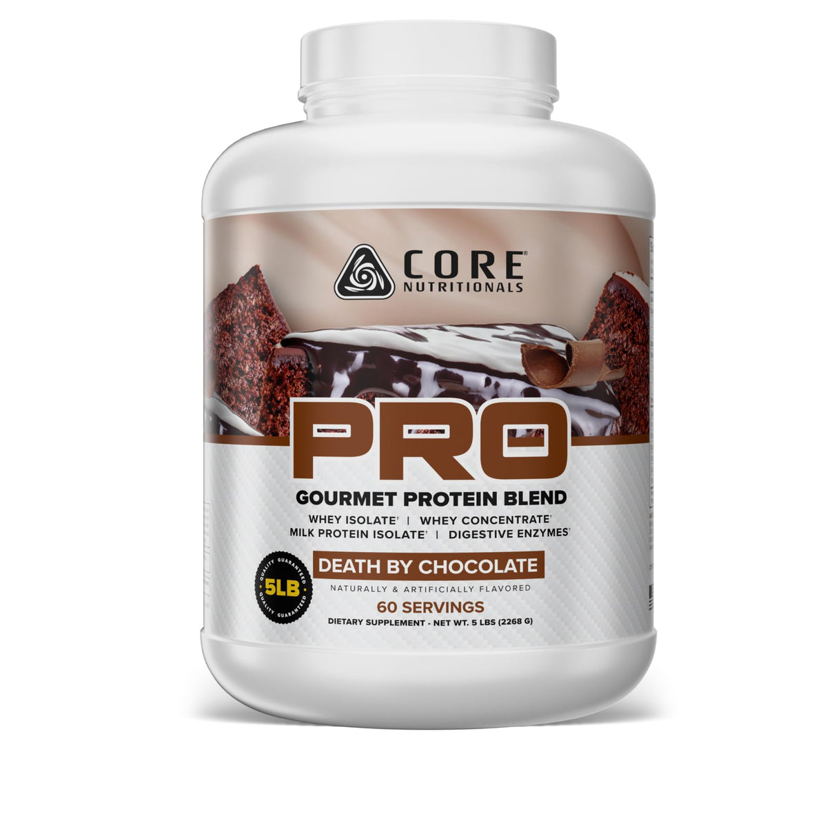 Whey Protein Blend with MCTs & Digestive Enzymes 60 Servings N903