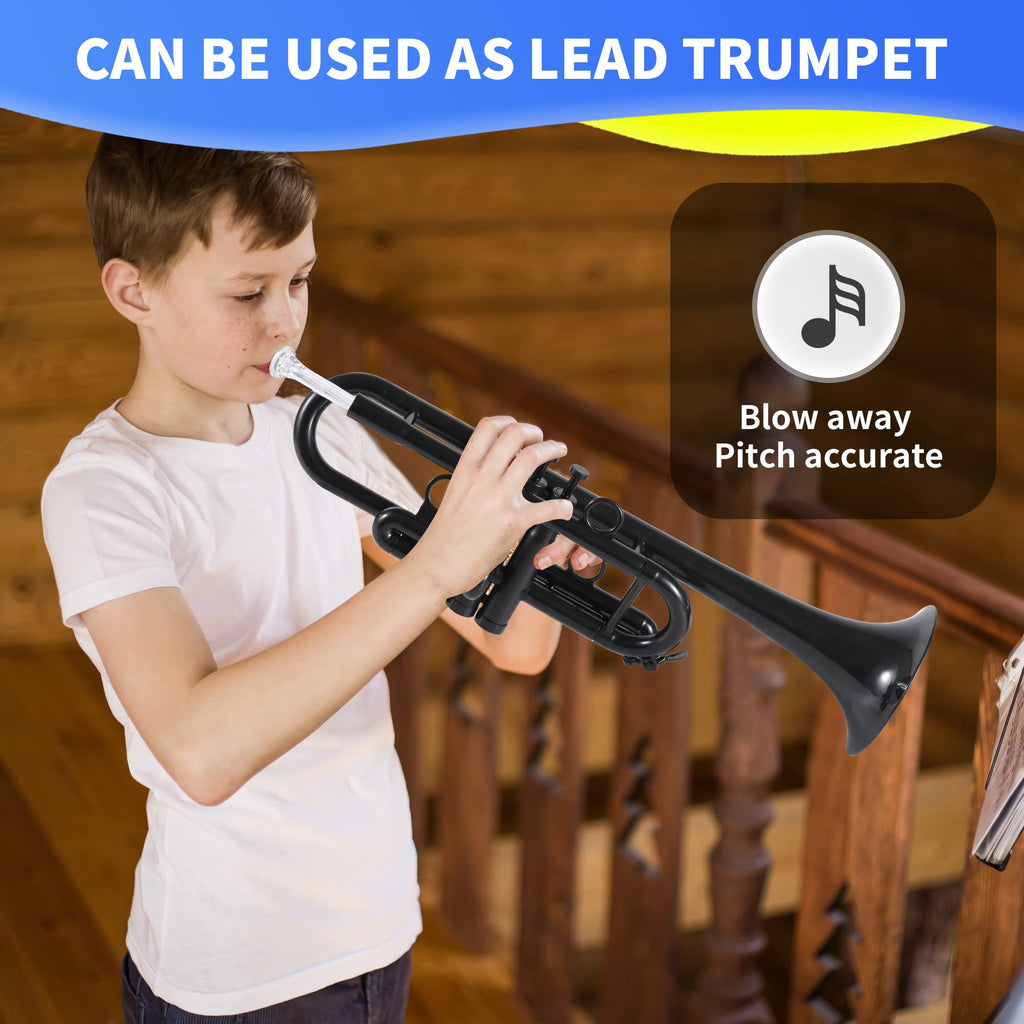 Plastic Trumpet Black L248