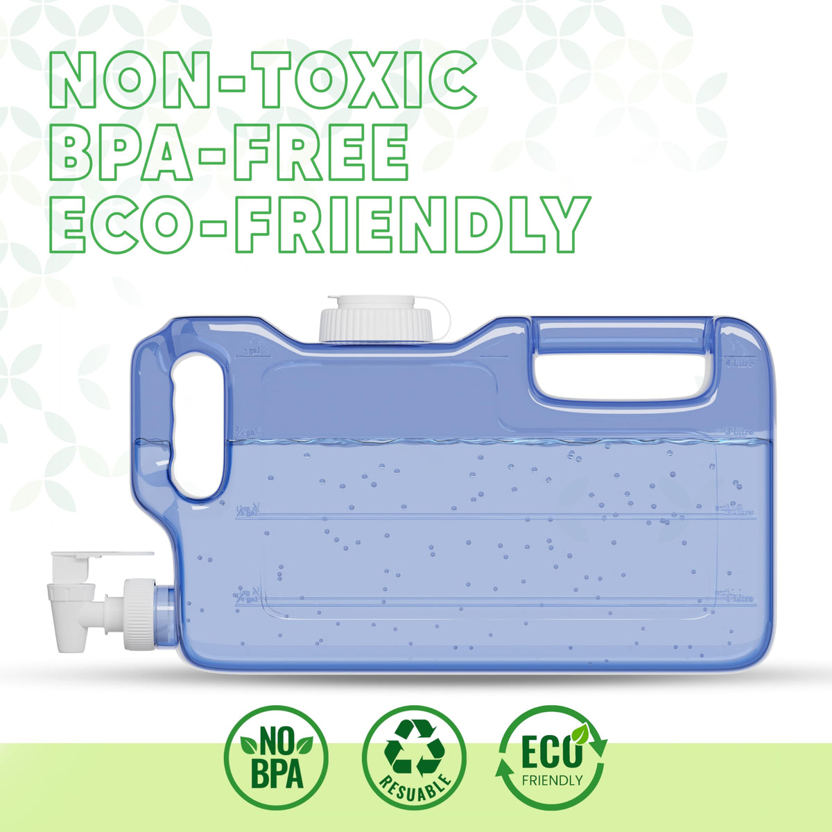 1.1 Gallon Water Dispenser Bottle with Spigot N71990