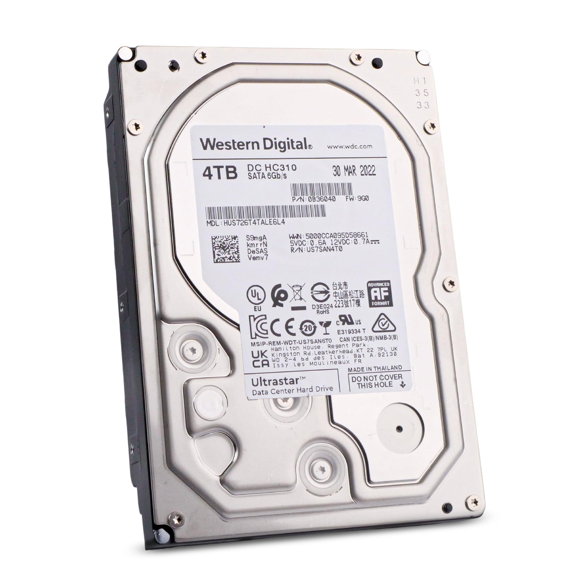4TB 7200 RPM SATA 3.5-inch Internal Hard Disk Drive M492198