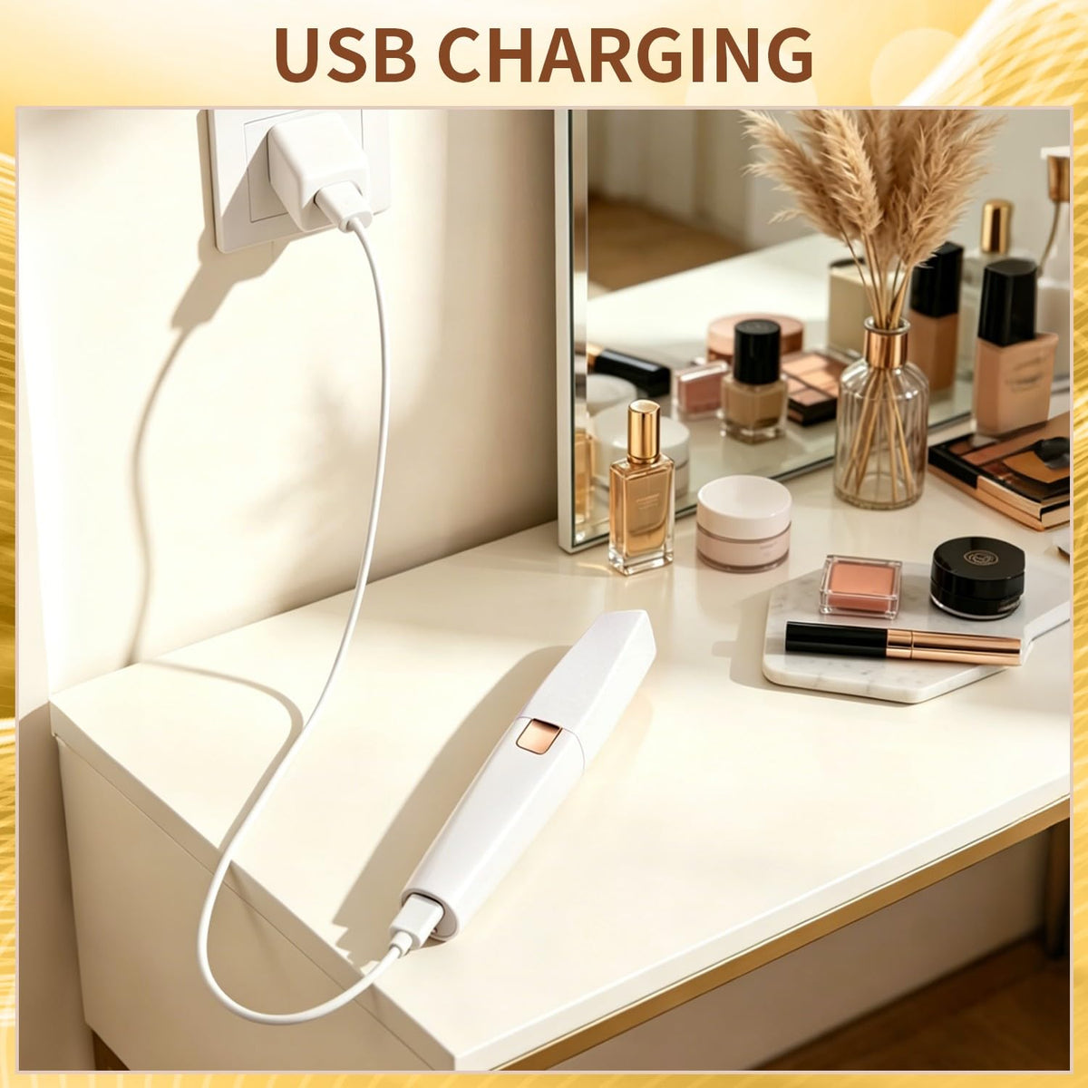 2-in-1 Electric Facial Hair Removal for Women G873078