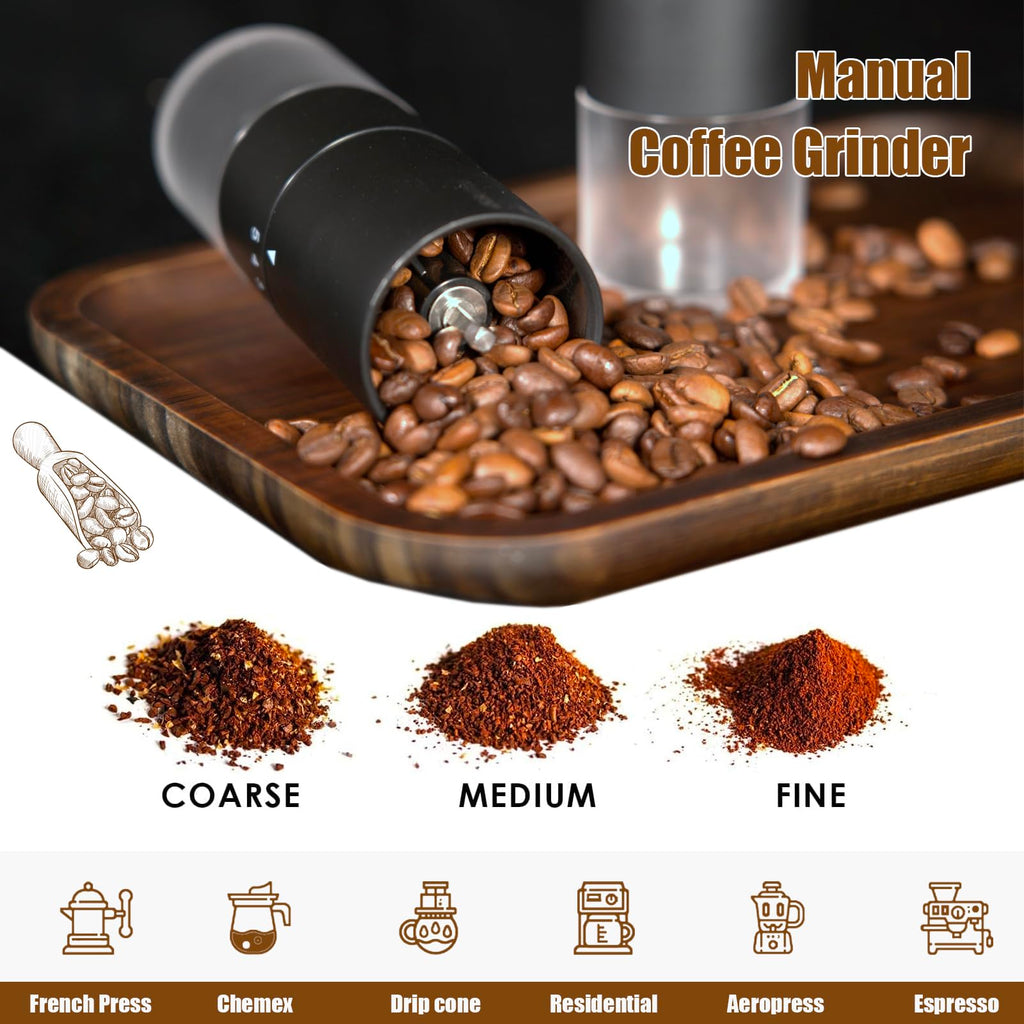 Manual Coffee Grinder with Ceramic Conical Burr M90429