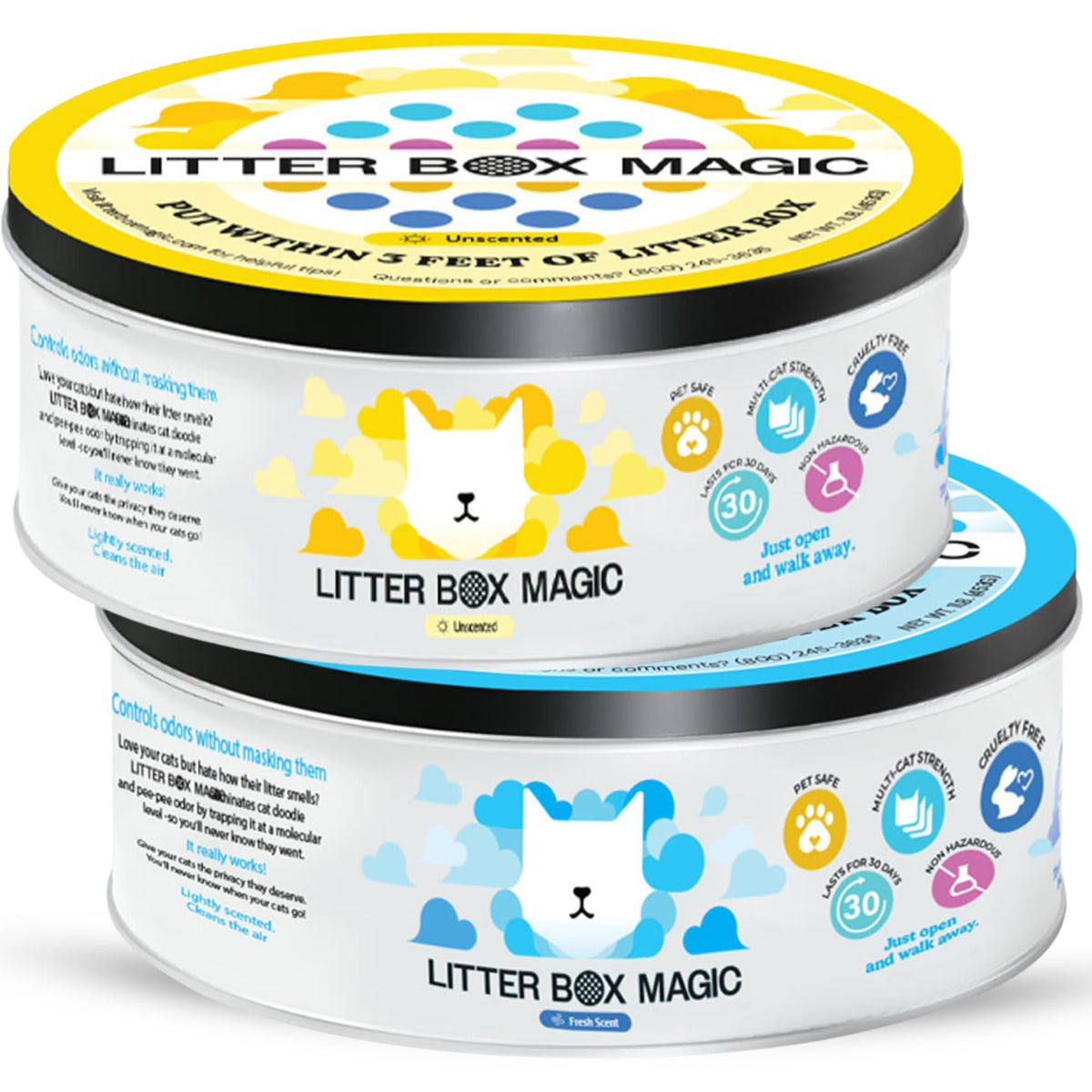 Cat Litter Deodorizer 16oz Pack of 2 R483