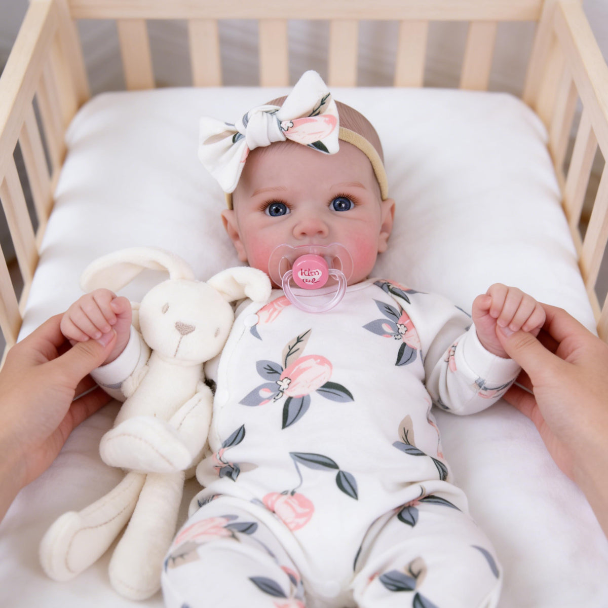 20 Inch Lifelike Reborn Baby Dolls Girl with Poseable Body X268