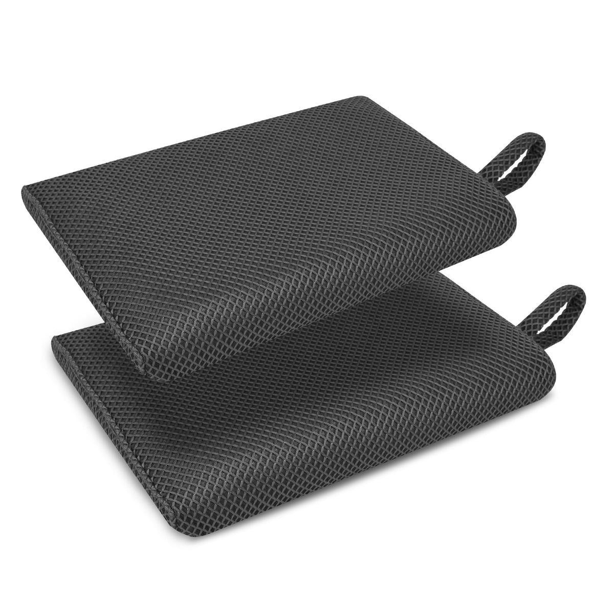 Portable Extra Thick Stadium Seat Cushion 2 Pack Gray E247691