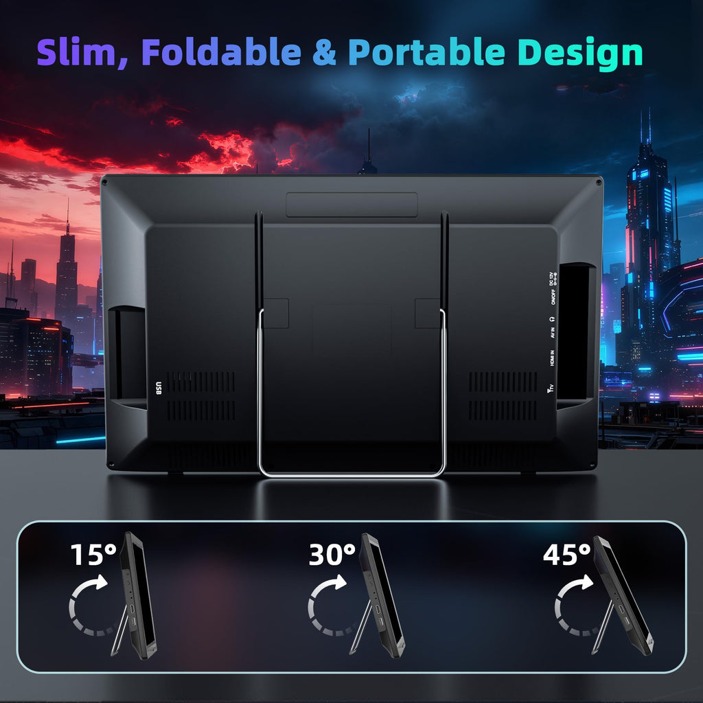 15.6 inch Portable TV with Antenna E575