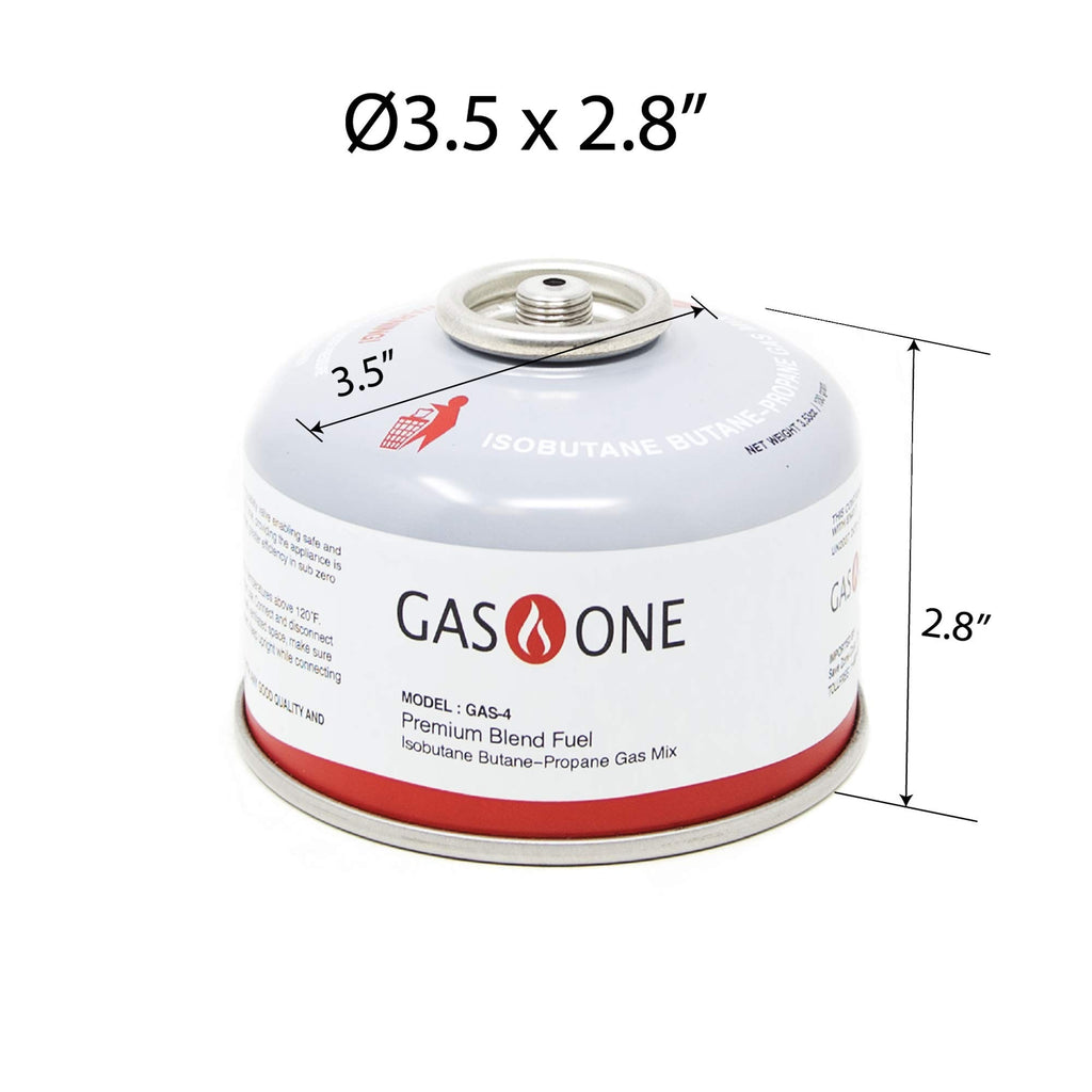 Camping Fuel Isobutane Fuel Canister 100g 4 Pack V528