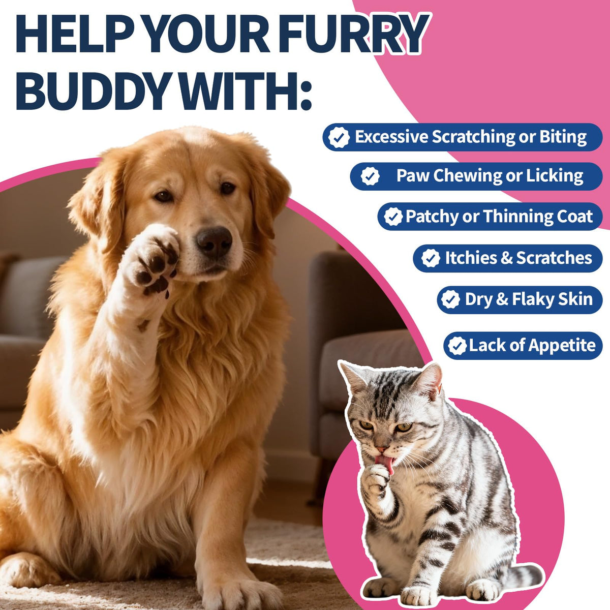 Natural Oral Flea and Tick Drops with Multivitamin for Pets H454903