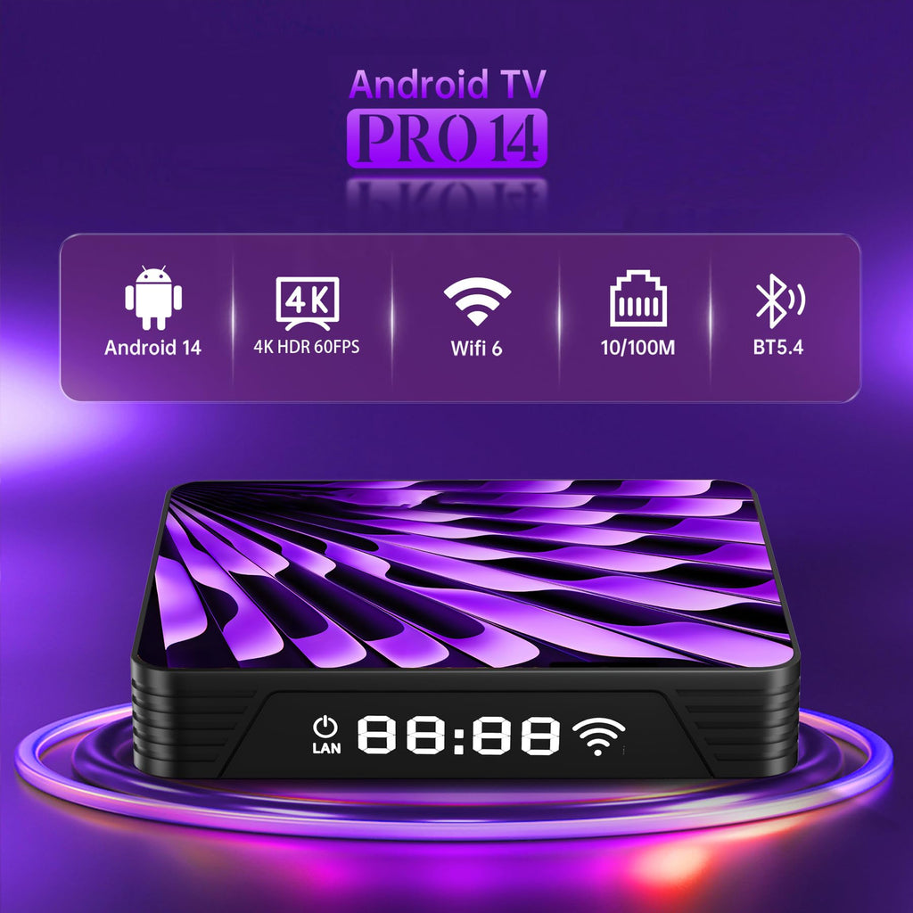 Android 14.0 TV Box 2GB 16GB 4K 8K X2171