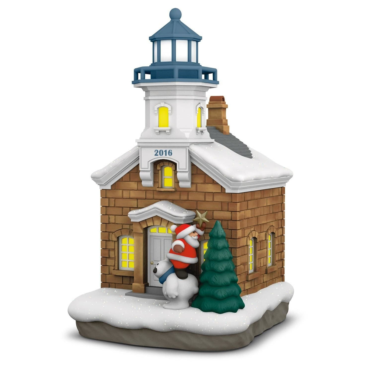 Christmas Ornament Lighthouse A160339