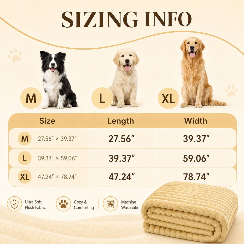 Yellow Rabbit Hair Plush Pet Blanket V445437