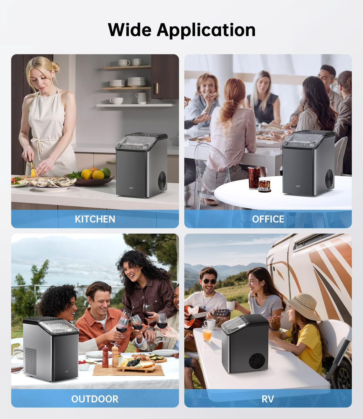 40LBS Nugget Countertop Ice Maker G559