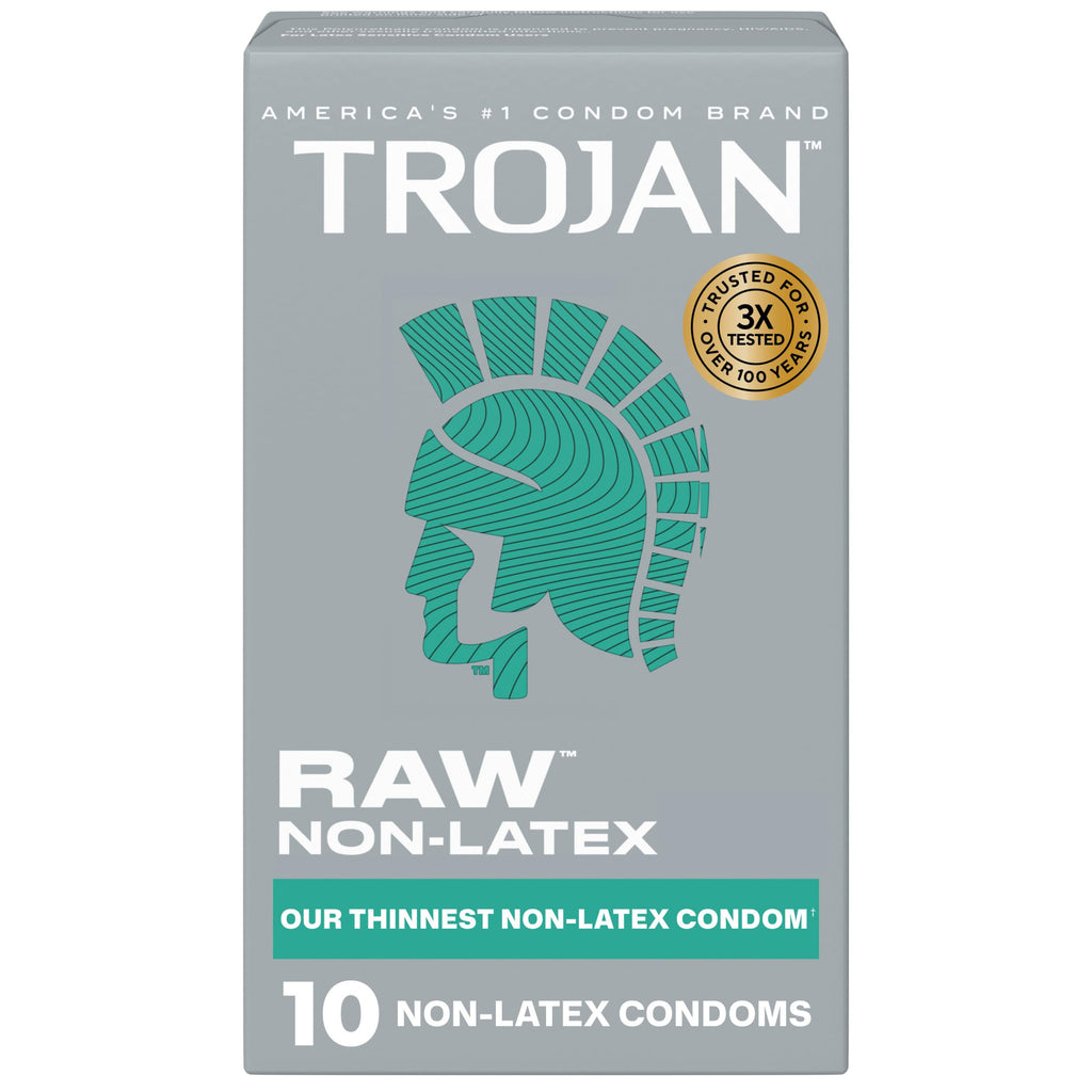Non-Latex Lubricated Thin Condoms, 10 Count P623