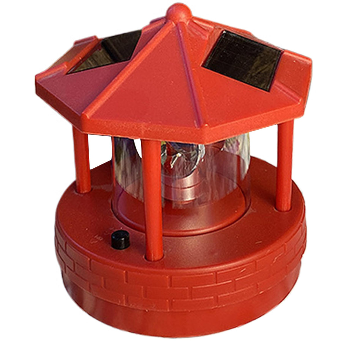 Solar Lighthouse with 360° Rotating Beacon Y85287