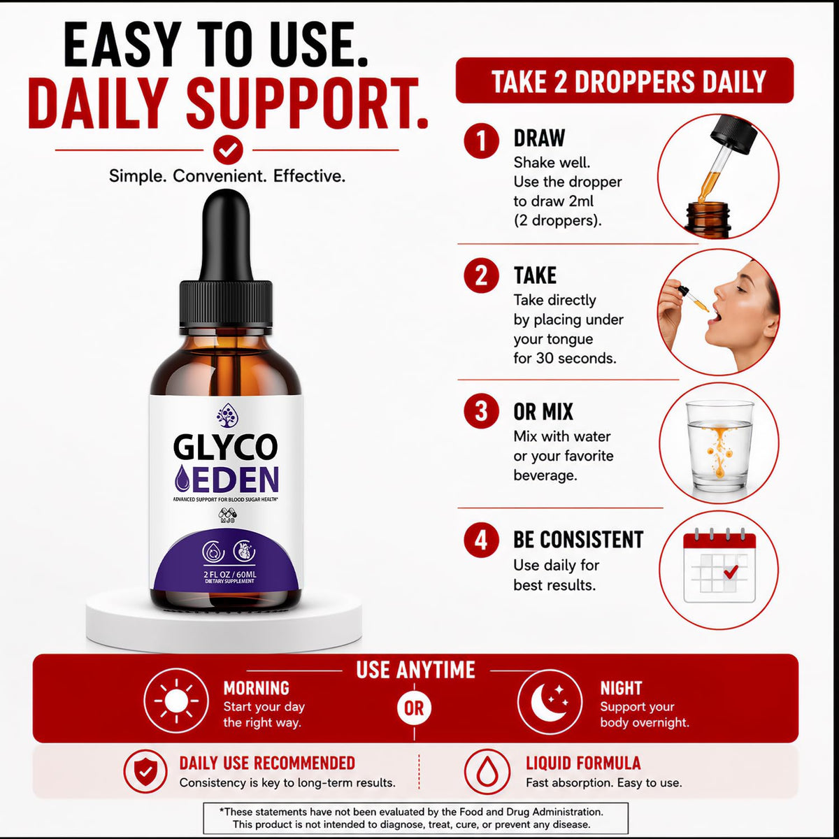 Glyco Eden Drops 5-Pack M3400