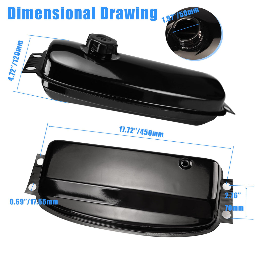 Metal Go Kart Gas Tank Z5522