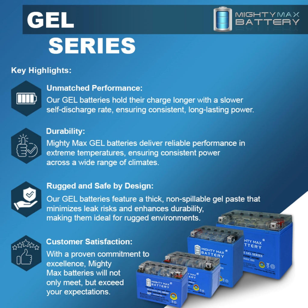 12V 11.2Ah GEL Battery D543