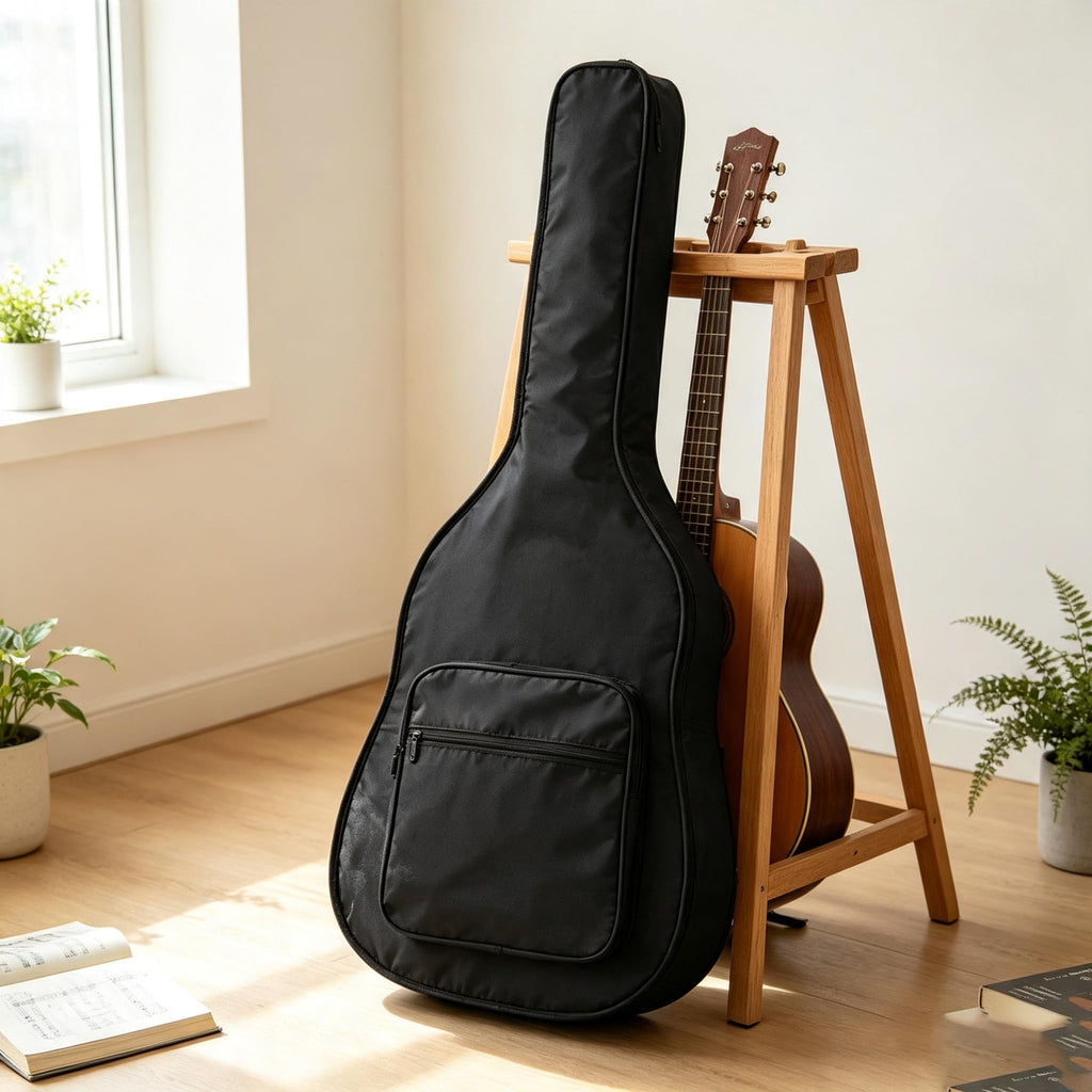 38 Inch Oxford Cloth Water Resistant Acoustic Guitar Gig Bag P74568