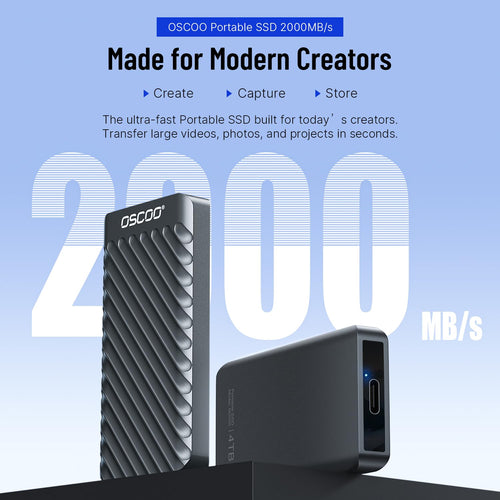 1TB USB 3.2 Gen 2 External SSD K85963