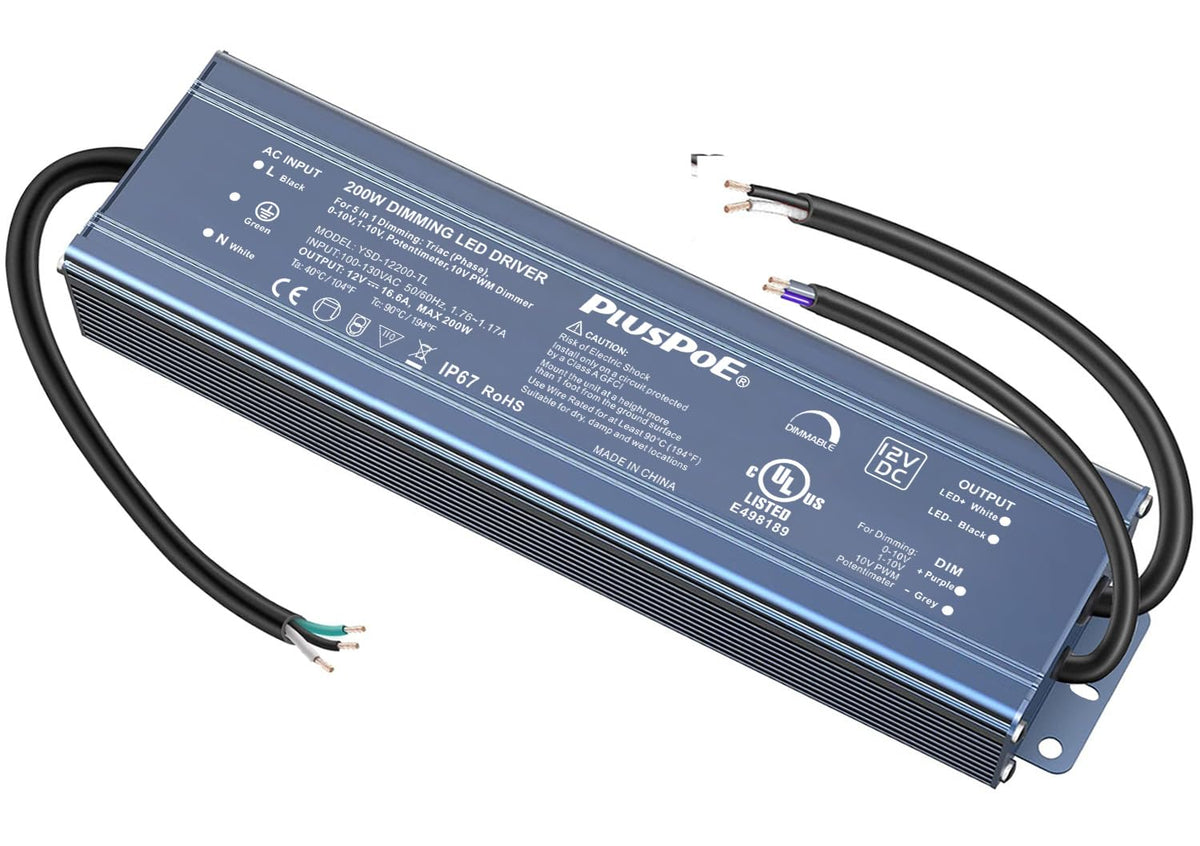 200W Dimmable LED Driver 12V W511
