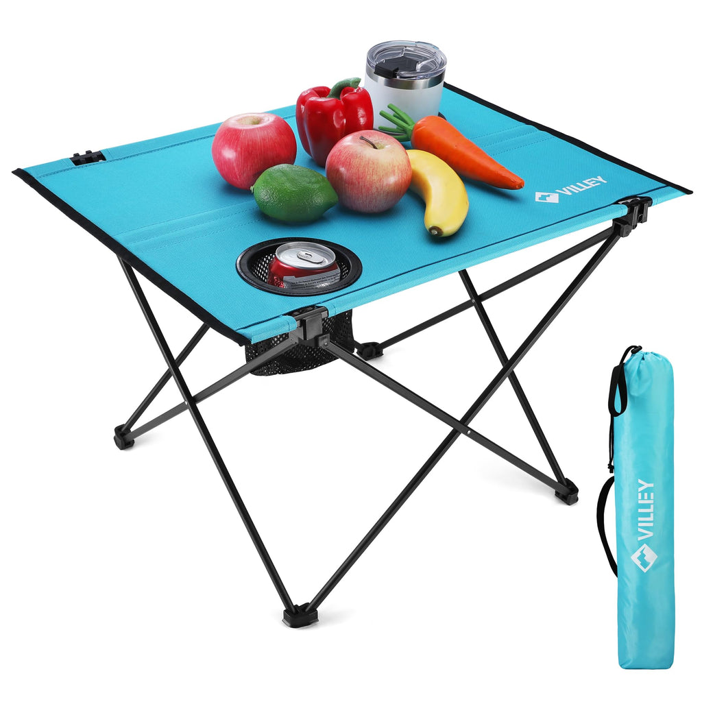 Folding Camping Table with 2 Cup Holders R145