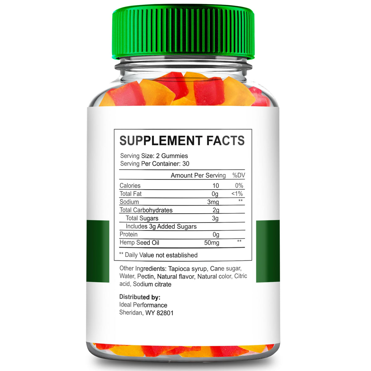 Hemp Gummies 60 Gummies H65703