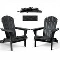 Folding Solid Cedar Wood Adirondack Chair G682