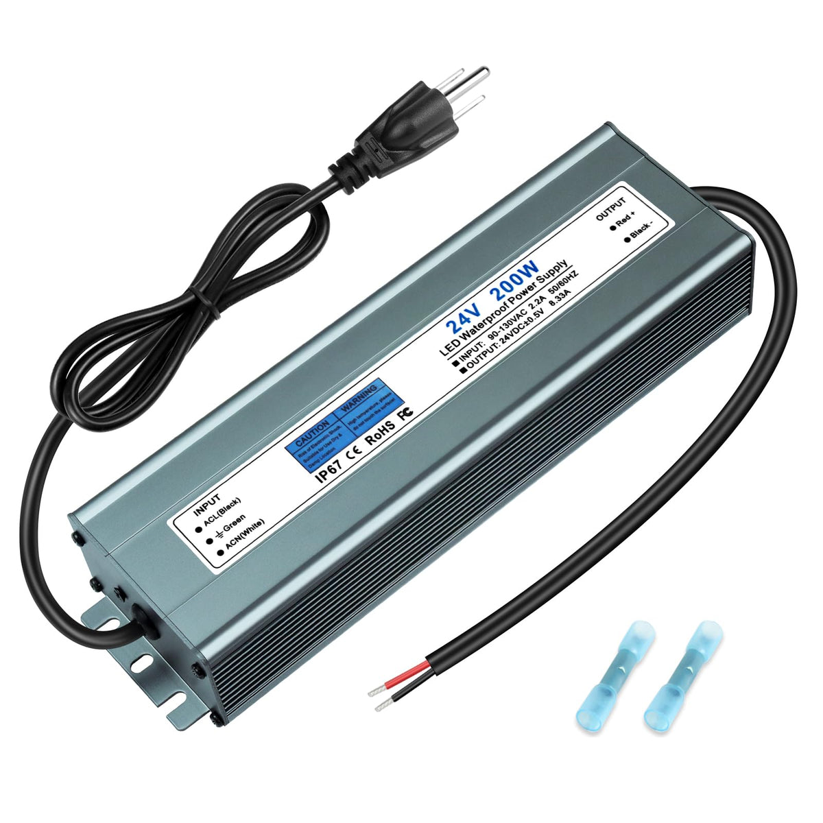 24V 200W IP67 Waterproof LED Power Supply N3233