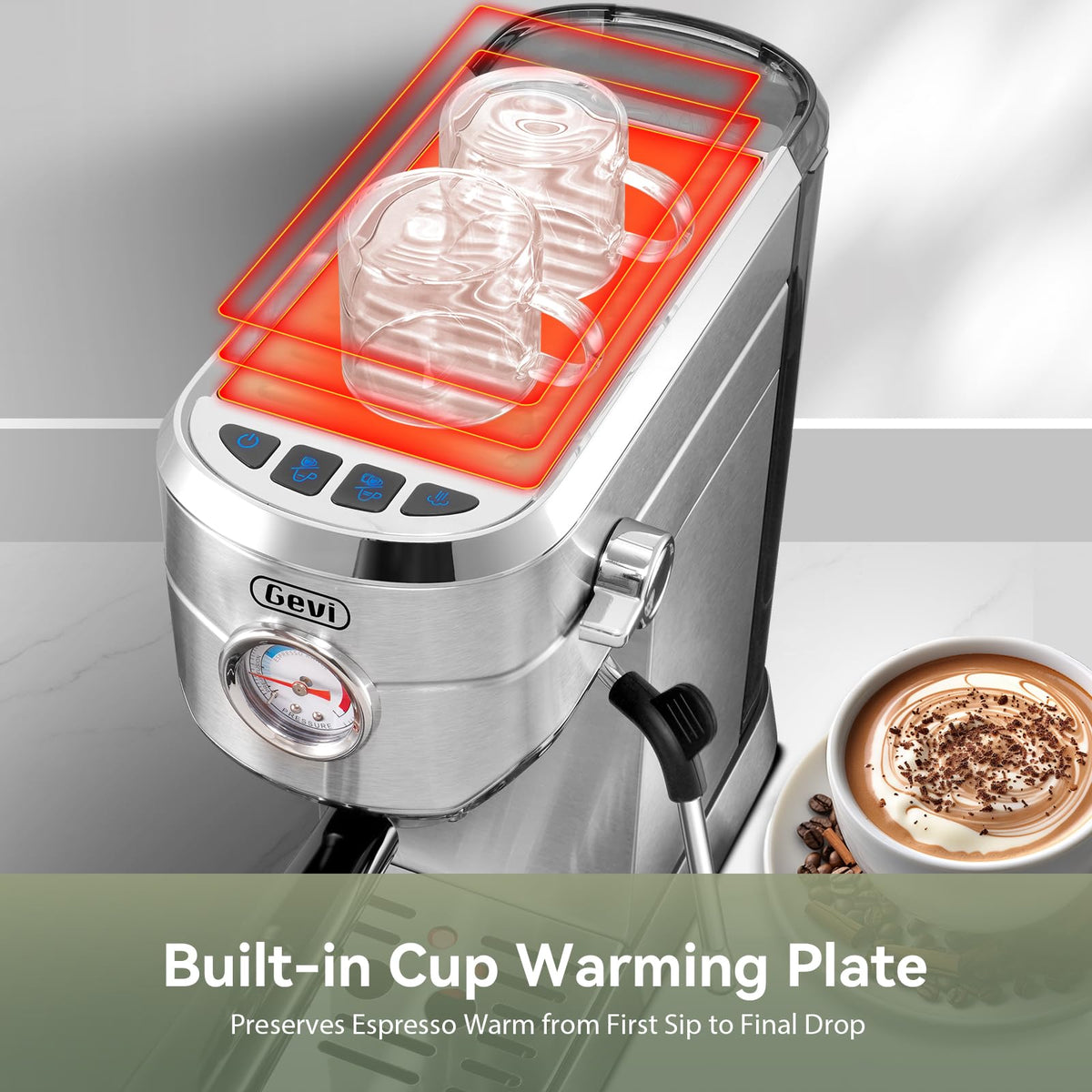 20 Bar Compact Espresso Machine N159095