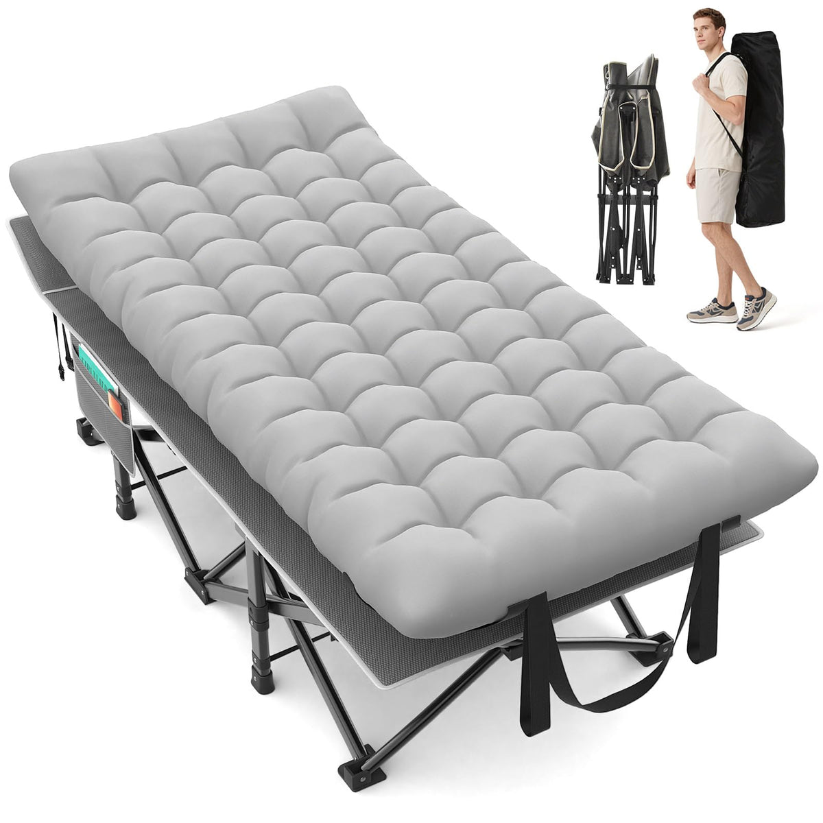 32" XXL Heavy Duty Folding Camping Cot G46183