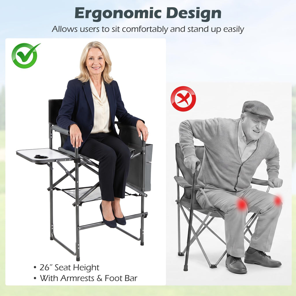 Folding Tall Director Chair D369998