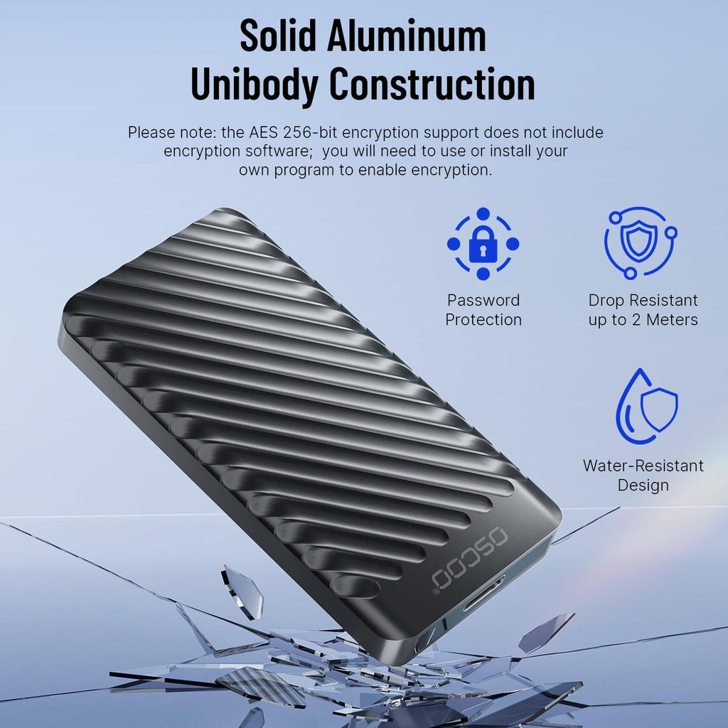 1TB USB 3.2 Gen 2 External SSD K85963