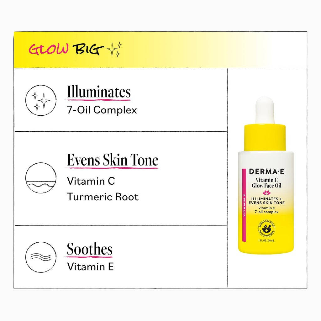 Vitamin C Glow Face Oil 1 Fl Oz T27228