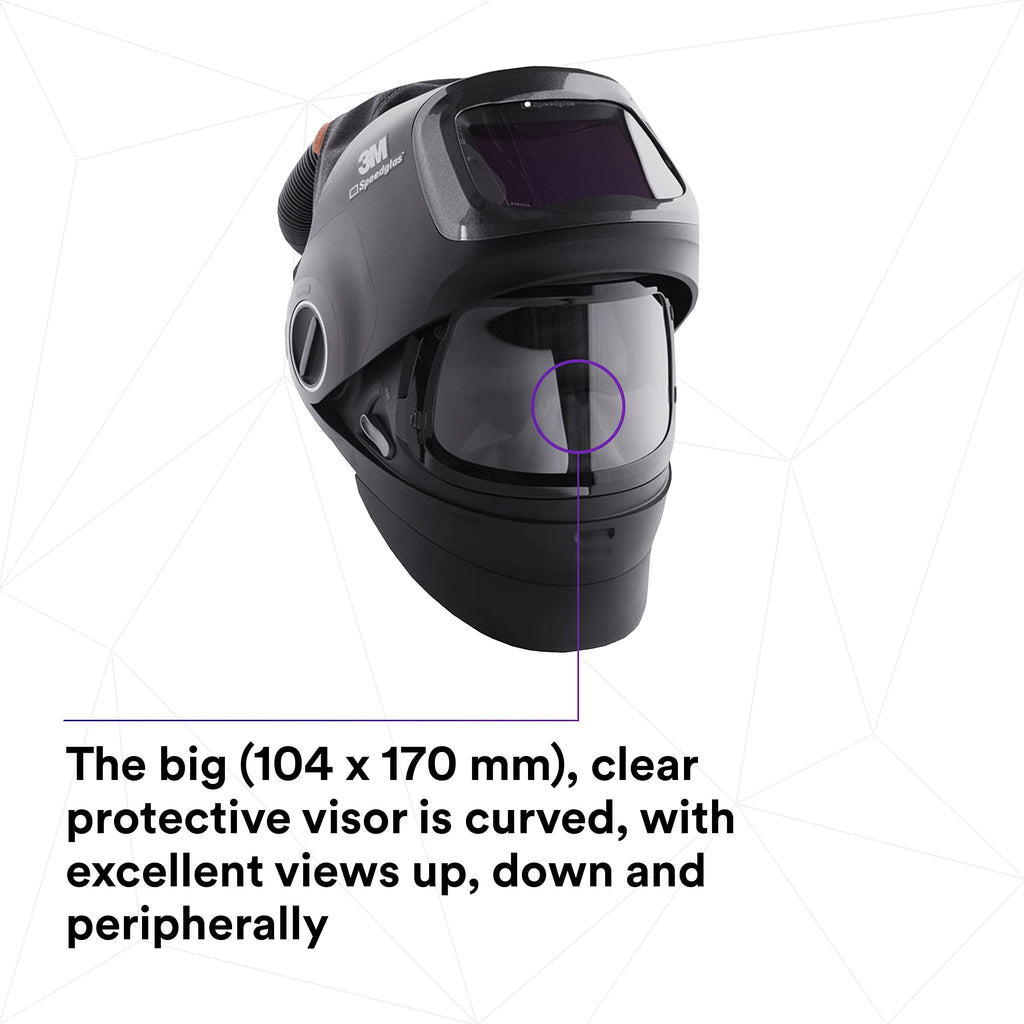 Heavy-Duty Welding Helmet with PAPR Assembly U656