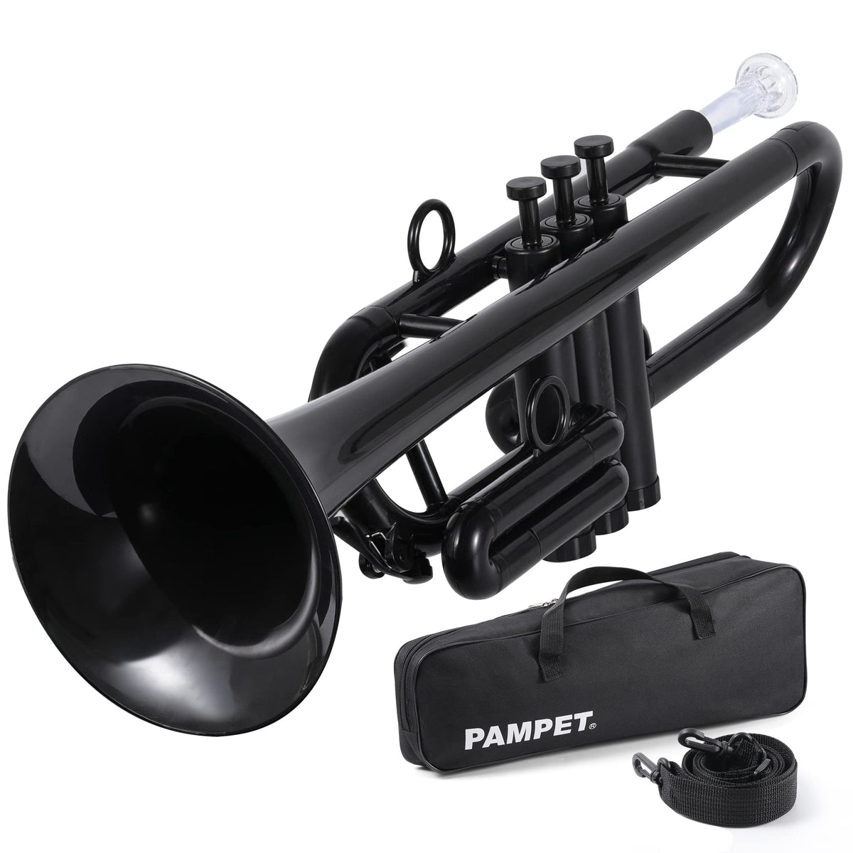 Plastic Trumpet Black L248