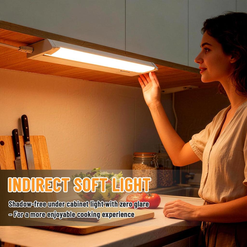 24" 4Pack Swivel Under Cabinet Lighting N80143