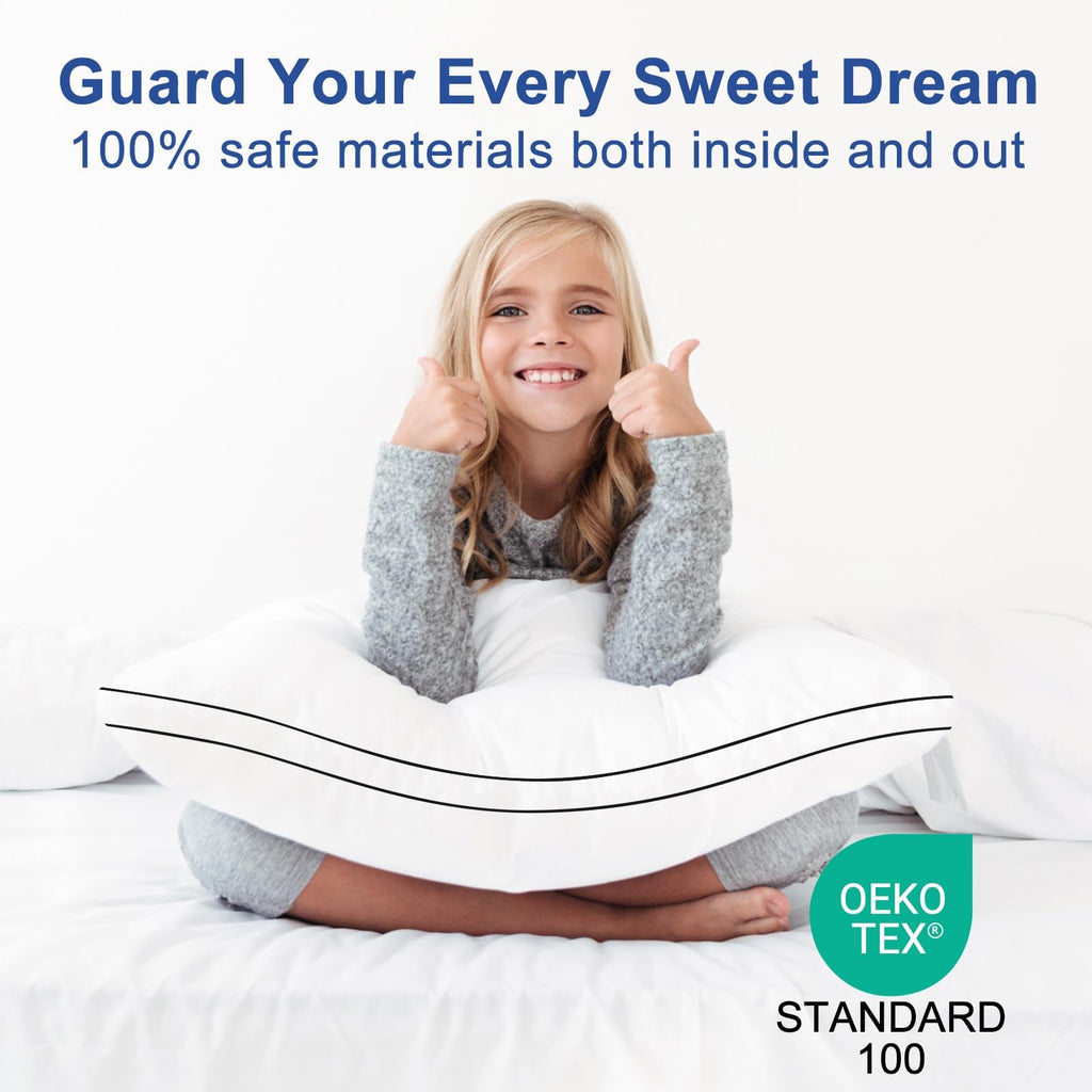 King Size Set of 2 Bed Pillows Z719