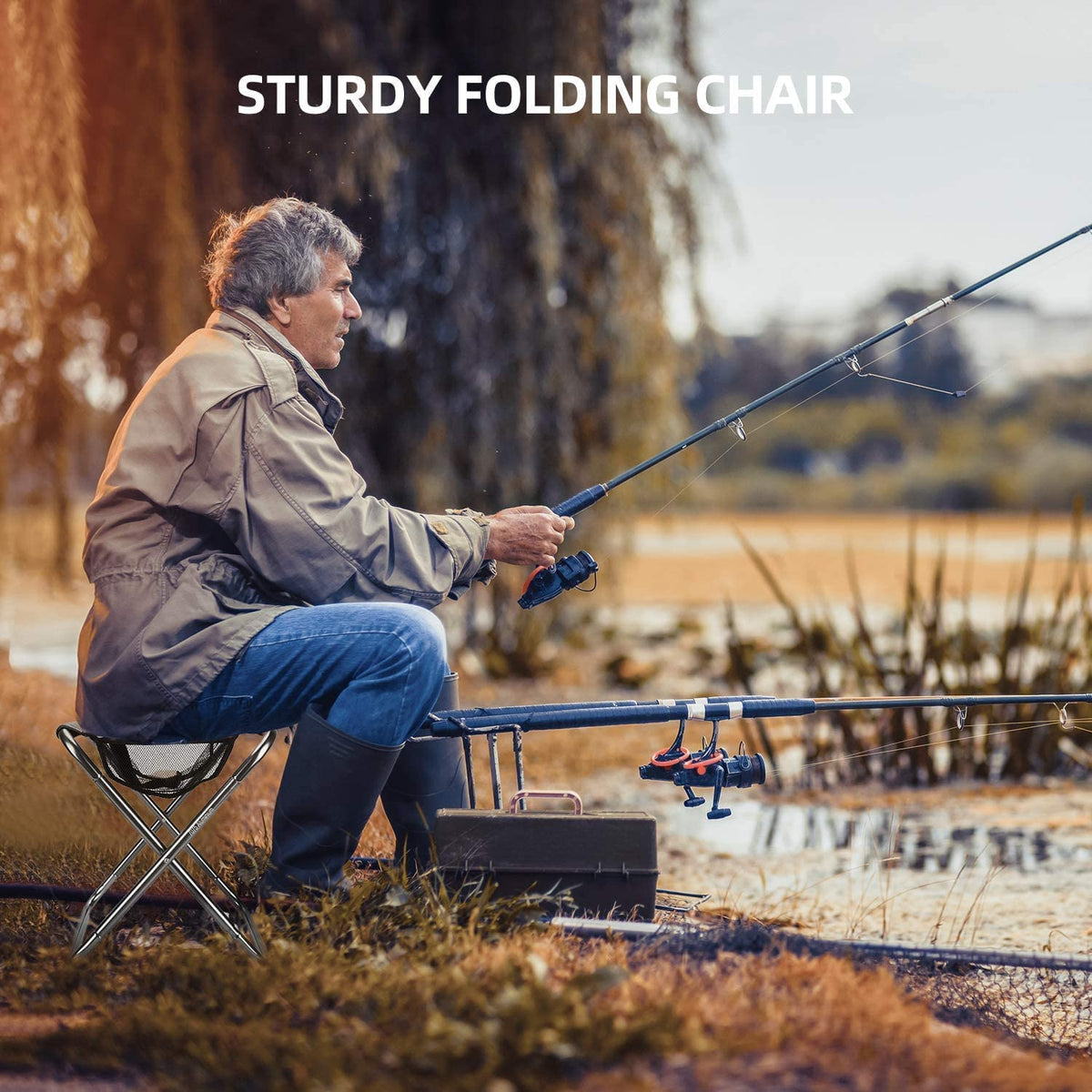 Folding Lightweight Aluminium Camping Chair I334