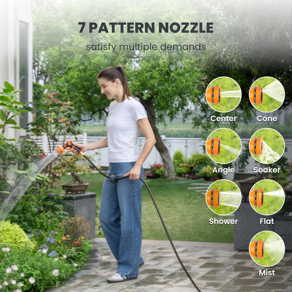 Retractable Garden Hose Reel 1/2" 130FT Wall Mount R841
