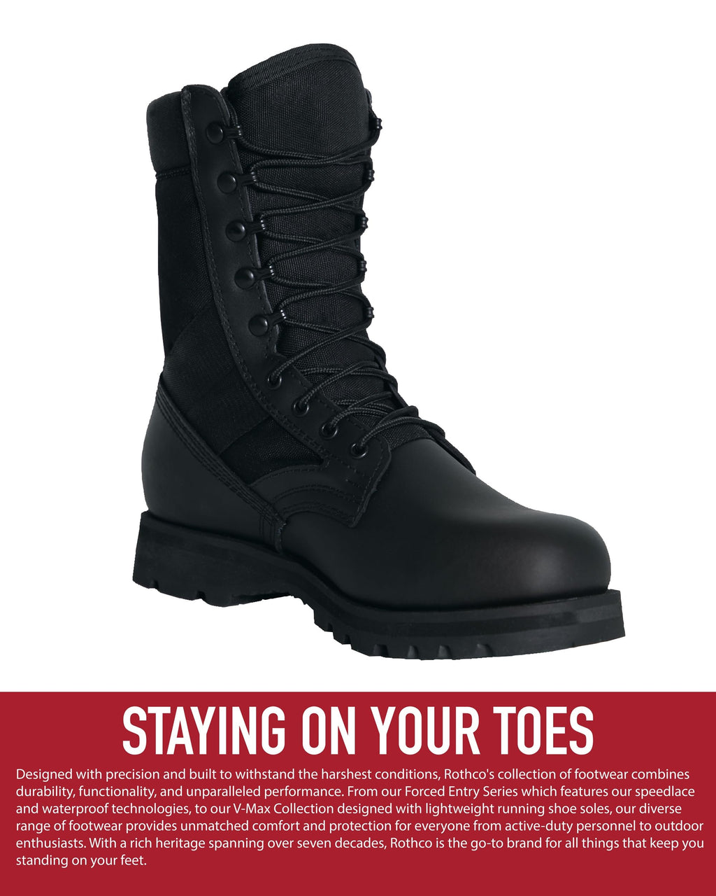 8 Inch Tactical Boots J143
