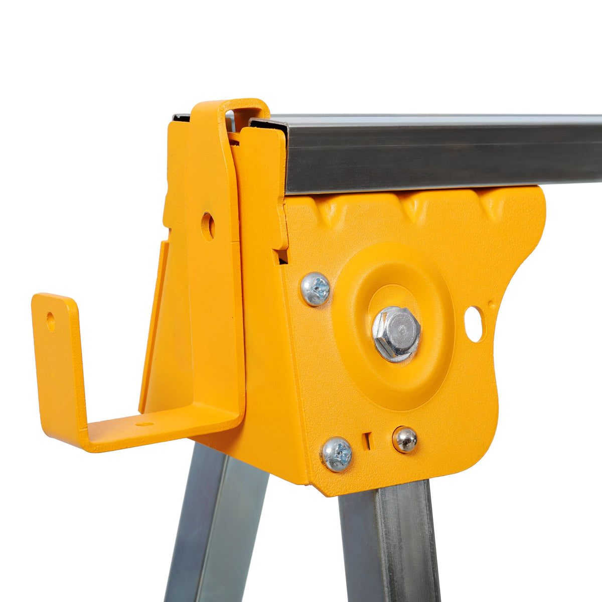 Adjustable Folding Steel Sawhorse 2-Pack 1000 lbs Capacity C511474