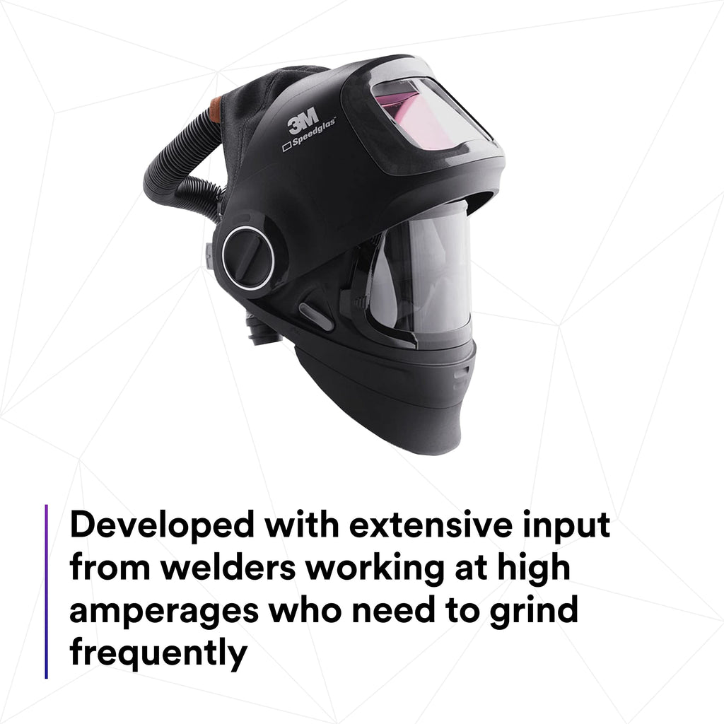 Heavy-Duty Welding Helmet with PAPR Assembly U656