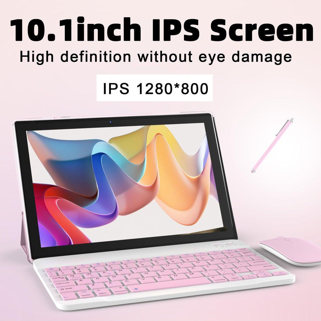 10 Inch 8GB RAM 32GB ROM Tablet with Keyboard Stylus A8804