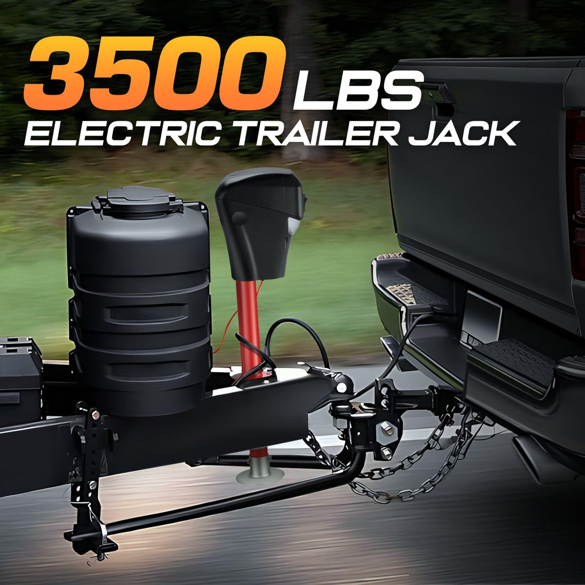 3500lbs 12V Electric Trailer Jack J853