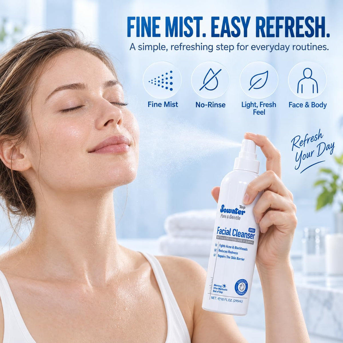 Hypochlorous Acid Facial Mist 10 oz B394182
