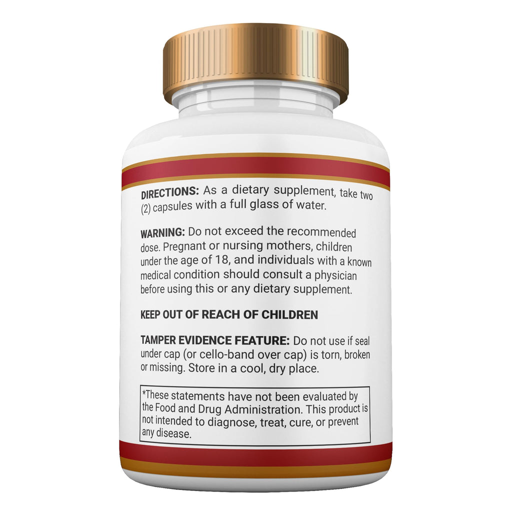 All Natural Maximum Strength Capsules, 2 Month Supply (2 Pack) H419