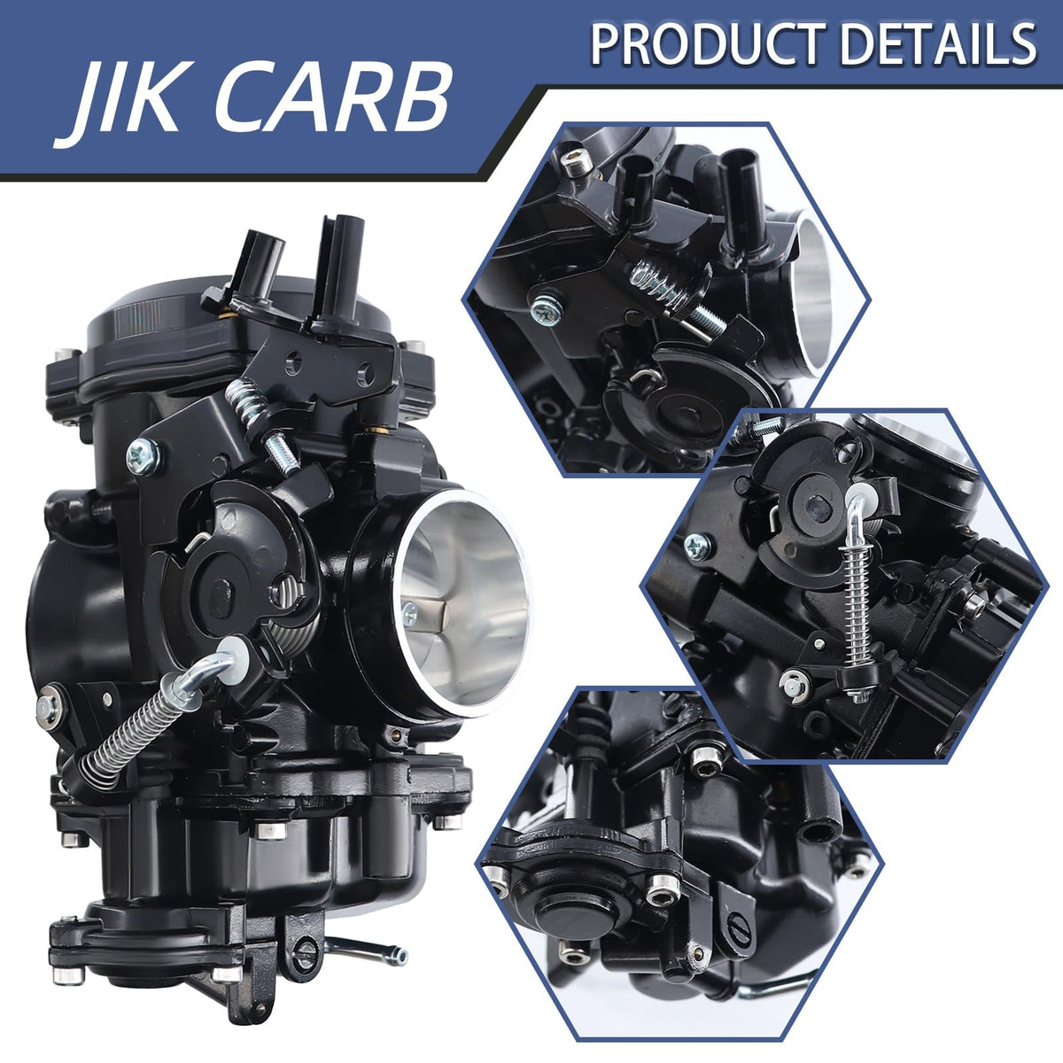 Black CV40 Carburetor X860
