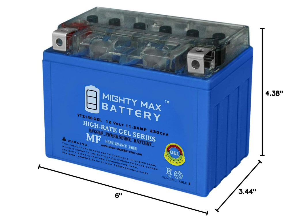 12V 11.2Ah GEL Battery D543